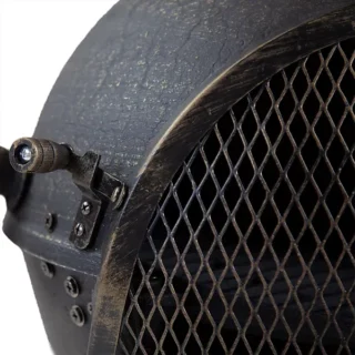 Bentley 120cm Extra-Large Open Bowl Mesh Cast Iron Patio Chiminea Heater Black - Image 8